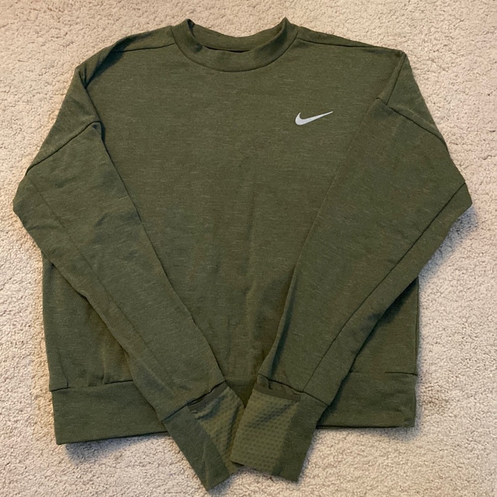 Nike Army Green Long Sleeve!!